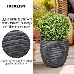 IDEALIST Lite Wave Style Outdoor Egg Planter