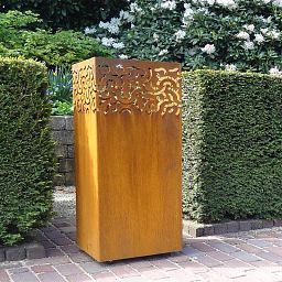 Arkin Fire Column Corteen Steel Garden Burner