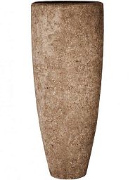 Composits Polystone Rock Partner Round Tall Indoor Planter Pot