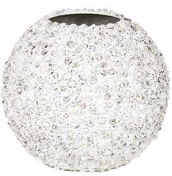Beach Shell Round Polystone Indoor Planter