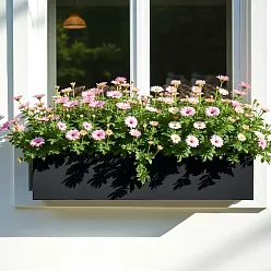 IDEALIST Lite Window Box Light Concrete Planter
