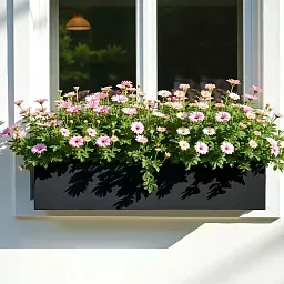 IDEALIST Lite Window Box Light Concrete Planter