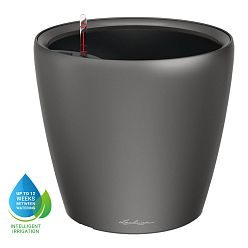 LECHUZA CLASSICO LS Round Poly Resin Self-watering Planter