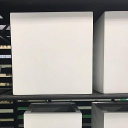 Square Fiberstone Planter by Idealist Premium