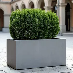 IDEALIST Lite Contemporary Light Concrete High Trough Planter
