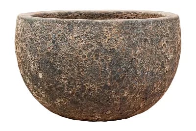 Lava Ceramic Bowl Planter | Indoor and Outdoor Plant Pot