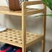 Froppi Bamboo Multi-Purpose Shoe Rack for Shoe Storage 3-Tier Wooden Shoe Shelf and Organiser