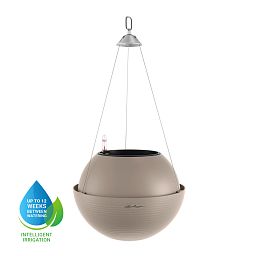 LECHUZA BOLA Color Round Poly Resin Self-watering Planter