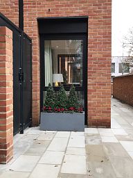 IDEALIST Lite Contemporary Light Concrete High Trough Planter