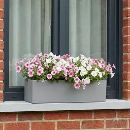 IDEALIST Lite Window Box Light Concrete Planter