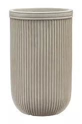Vertical Rib Tall Planter | Indoor and Outdoor Plant Pot