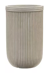 Vertical Rib Tall Planter | Indoor and Outdoor Plant Pot