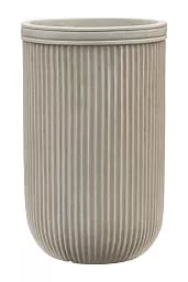 Vertical Rib Tall Planter | Indoor and Outdoor Plant Pot