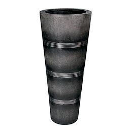 Cosmos Round Tall Polystone Outdoor Planter