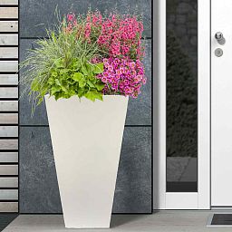 IDEALIST Lite Tall Tapered Contemporary Light Concrete Planter