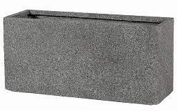 IDEALIST Lite Slim Textured Concrete Effect Trough Outdoor Planter
