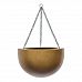 Gradient Hanging Bowl Matt Coffee D33 H21 cm Planter