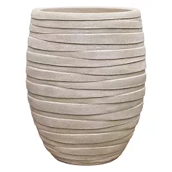 Tornado Fibreclay Tapered Planter | Indoor and Outdoor Plant Pot