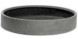 Fibrestone Max Low Round Planter by Idealist Premium