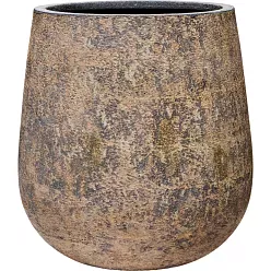 Atlas Round Planter | Fiberstone Indoor and Outdoor Plant Pot Vase