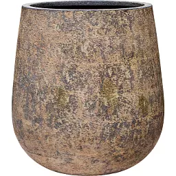 Atlas Round Planter | Fiberstone Indoor and Outdoor Plant Pot Vase