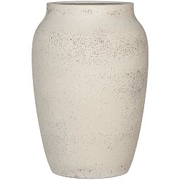 Tall Ficonstone Hera Round Vase Planter by Idealist Premium