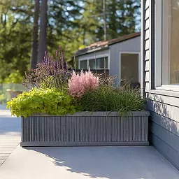 IDEALIST Lite Vertical Ribbed Vintage Style Window Box