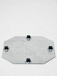Wheelplates Fixed castor