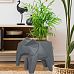 IDEALIST Lite Faceted Effect Elephant Plant Pot Indoor