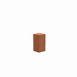 Corten Steel Square Pedestal