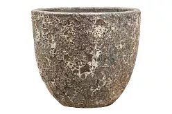 Lava Ceramic Round Planter | Indoor and Outdoor Plant Pot