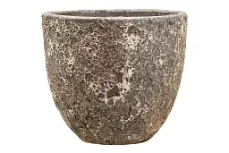 Lava Ceramic Round Planter | Indoor and Outdoor Plant Pot