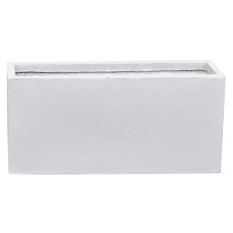 IDEALIST Lite Contemporary Light Concrete High Trough Planter