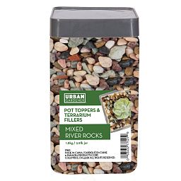 Plant Pot Toppers Stones Mixed River Rocks