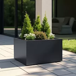 AXIS Trough Outdoor Fiberglass Planter