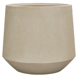 Raindrop Fibreclay Planter | Tapered Indoor and Outdoor Plant Pot