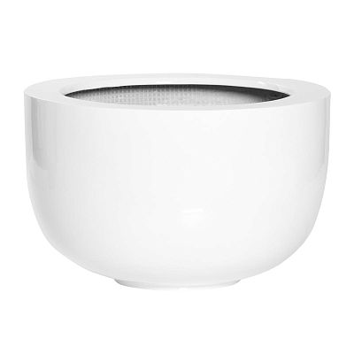 Fiberstone Glossy Round Sunny Planter by Idealist Premium