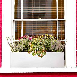 IDEALIST Lite Window Box Light Concrete Planter
