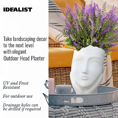 IDEALIST Lite Oval Face Outdoor Plant Pot