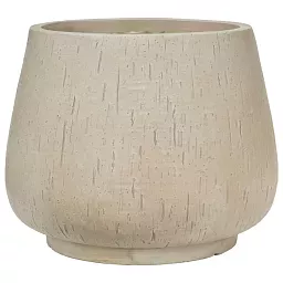 Raindrop Fibreclay Planter | Round Indoor and Outdoor Plant Pot