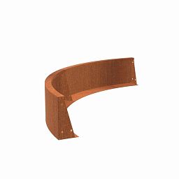 CorTen 3ml Retaining Wall Outside Curve