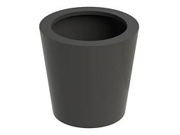 Cairo Outdoor Aluminum Round Planter