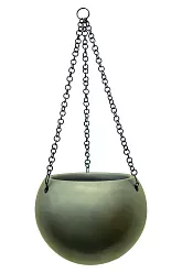 Gradient Hanging Globe Matt Coffee D24 H19 cm Planter
