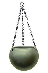 Gradient Hanging Globe Matt Coffee D24 H19 cm Planter