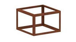 CorTen Plantframe Outdoor Corten Steel Square Planter