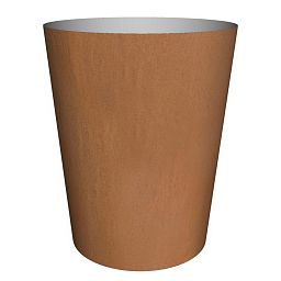 Cortenstyle Conica on Ring Tall Planter IN\OUT