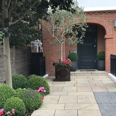 IDEALIST Lite Faux Lead Chelsea Box Square Light Concrete Planter