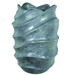 Nautica Round Tall Polystone Outdoor Planter