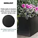 IDEALIST Lite Contemporary Light Concrete High Trough Planter