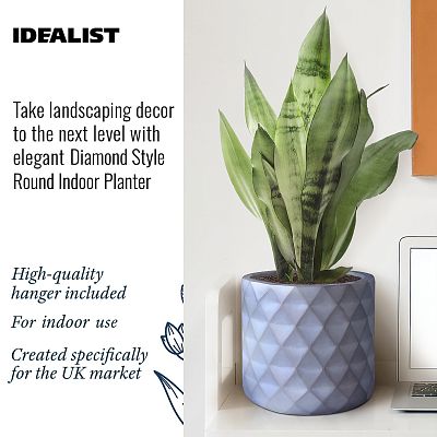 IDEALIST Lite Diamond Style Indoor Hanging Planter